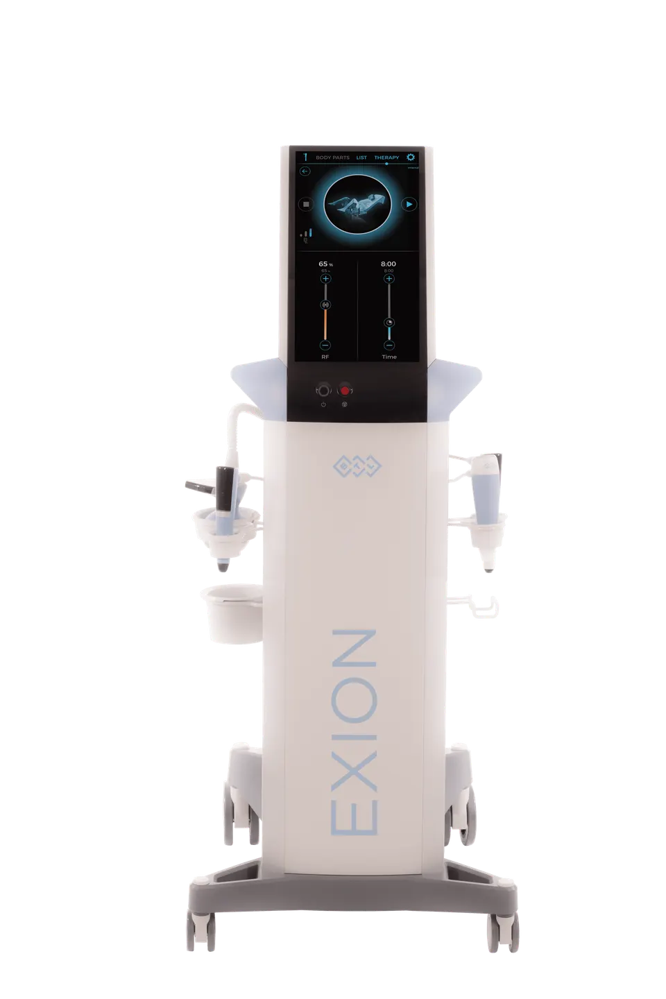 Patient consultation about Exion skin tightening benefits at Enclave Dental Lake Mary FL