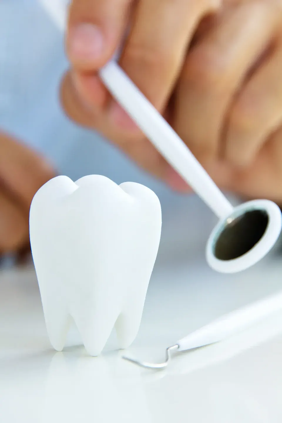Patient smiling with healthy gums after periodontal treatment at Enclave Dental Lake Mary
