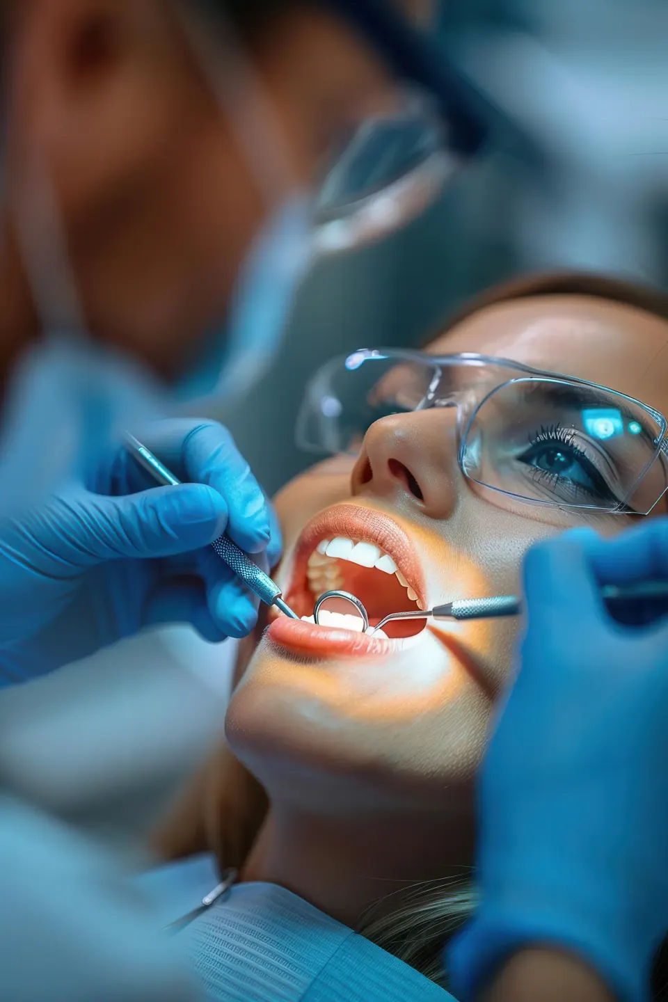 Happy patient after dental bonding at Enclave Dental in Lake Mary Florida