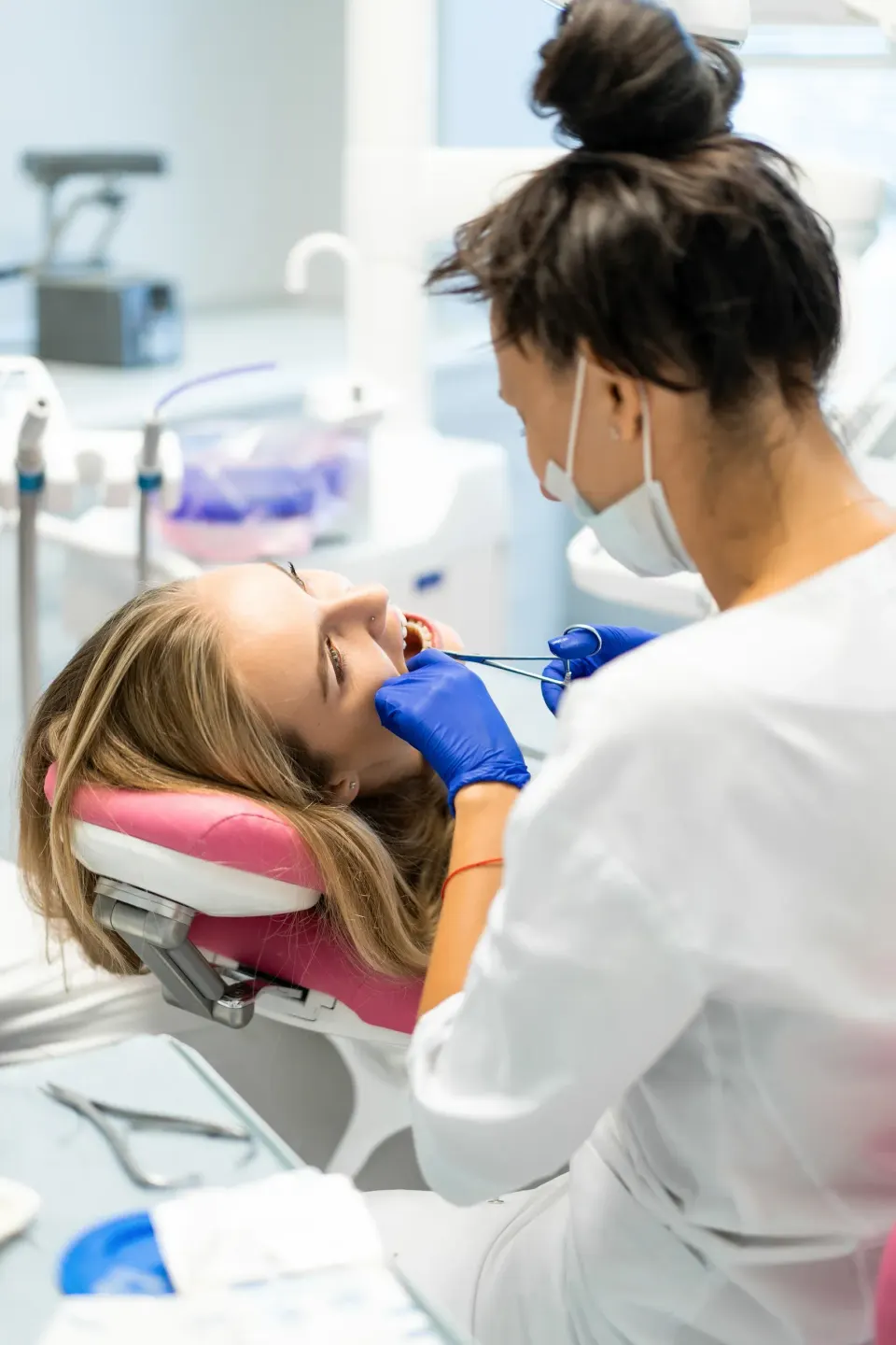 Clinical safety consultation for dental implant candidacy at Enclave Dental Lake Mary