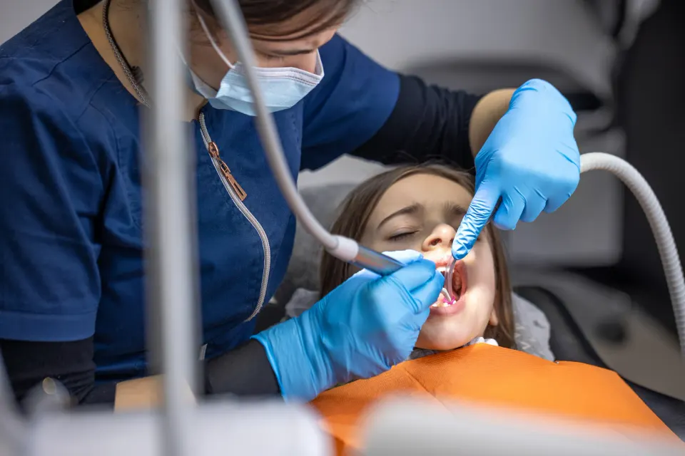 Abstract background representing comprehensive dental implant solutions at Enclave Dental