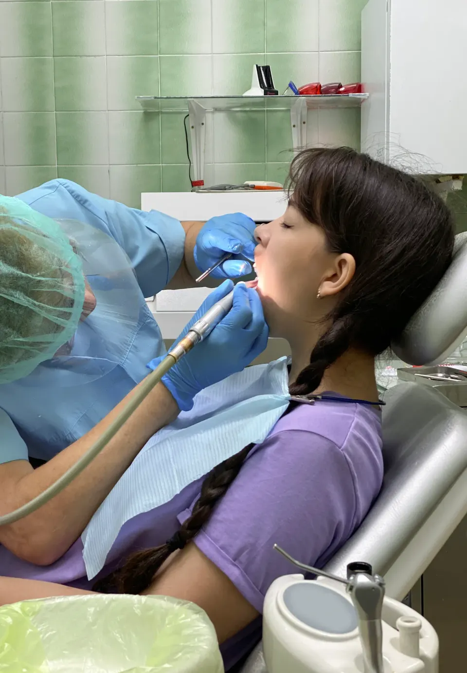 Patient smiling after stress-free dental visit at Enclave Dental Lake Mary FL