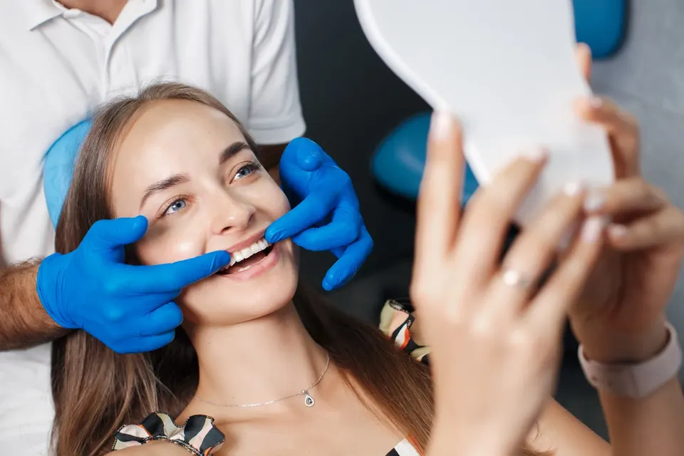 Dr. Shachi Shah smile makeover consultation at Enclave Dental Lake Mary FL
