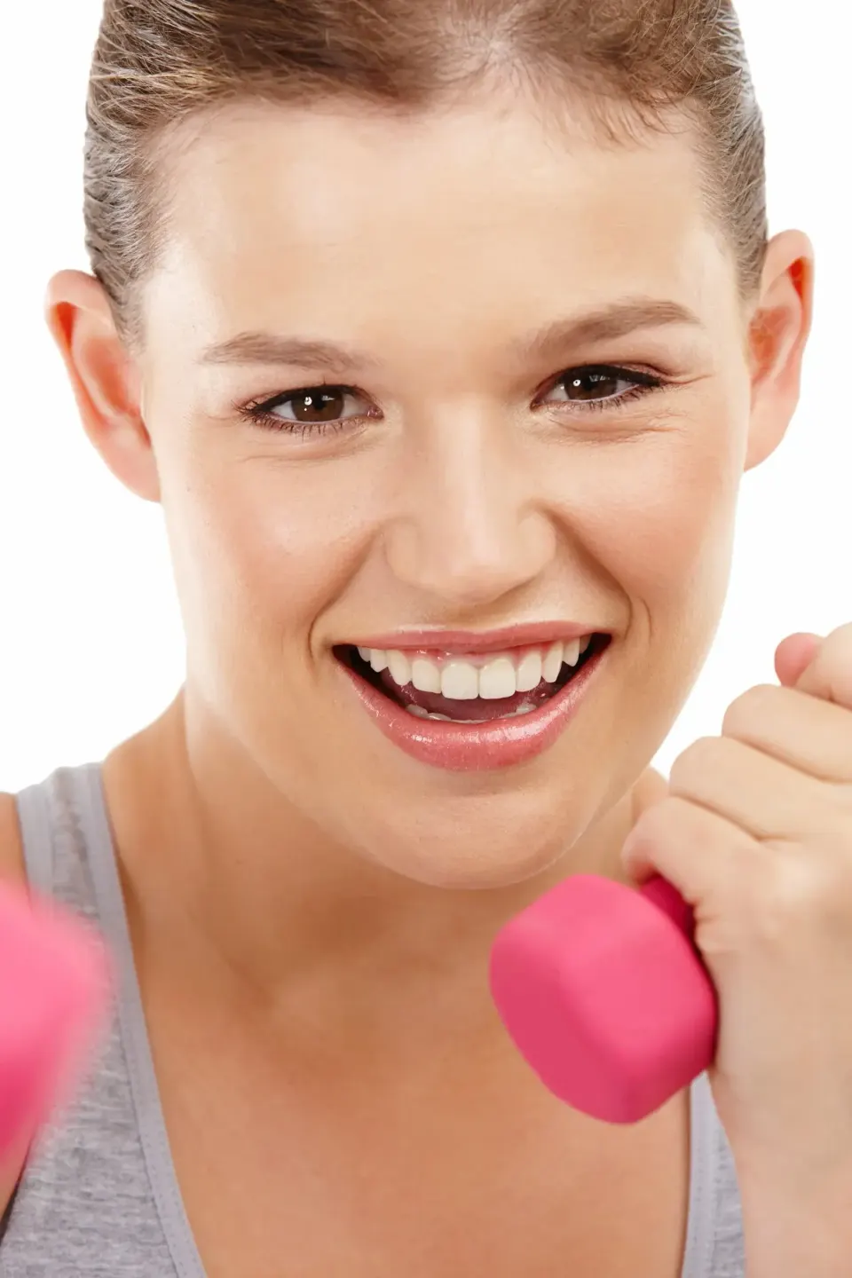 Young athlete confidently wearing a custom sports mouth guard — Enclave Dental Lake Mary FL