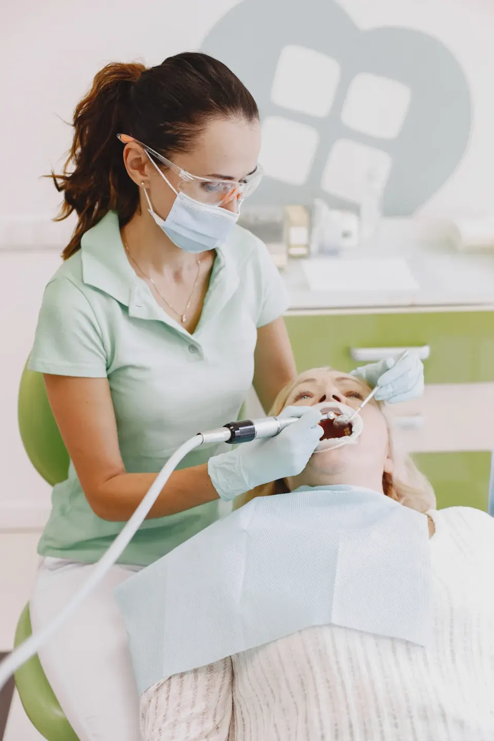 Confident mature patient who is a good candidate for dentures at Enclave Dental Lake Mary