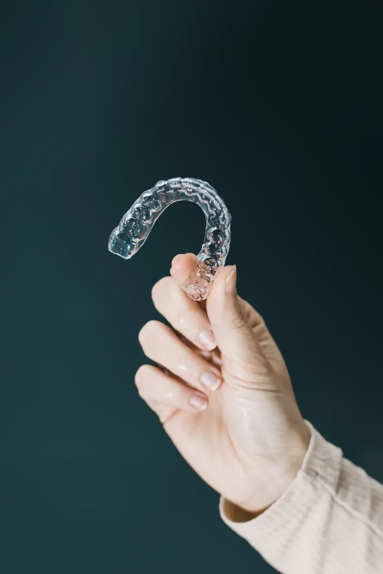 Before and after comparison of teeth worn by bruxism versus protected enamel